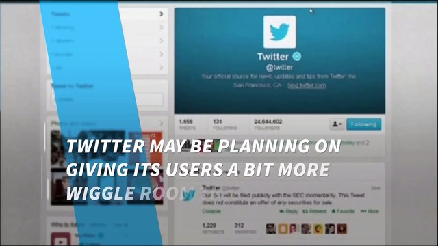 Report: Twitter could expand upon 140-character limit