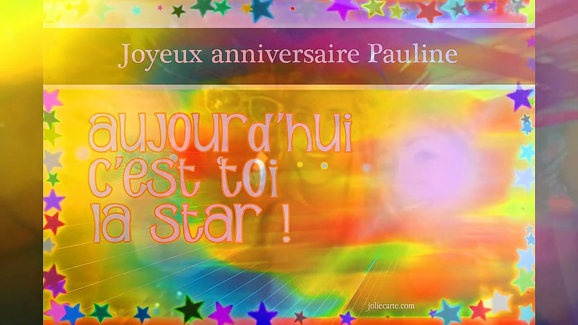 Heureux Anniversaire Pauline Video Dailymotion
