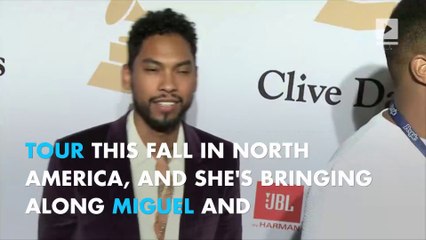 Sia unveils North American tour with Miguel & AlunaGeorge