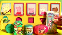 Play Doh Peppa Pig School Bus Pop-up Surprise - Ônibus Escolar Levando Pig George pra Escola | HD