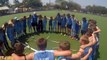 NSW U13 State and Blues Boys post game celebration at National Championships Darwin