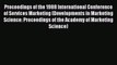 Read Proceedings of the 1988 International Conference of Services Marketing (Developments in