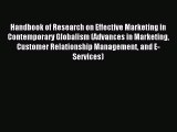 Read Handbook of Research on Effective Marketing in Contemporary Globalism (Advances in Marketing