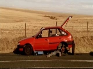 Changer une roue est dangereux