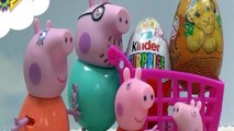 Kinder Egg Toy Surprise Peppa Pig Fun Kids Shopping