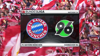 Highlight: Bayern Munich 3 - 1 Hannover 96
