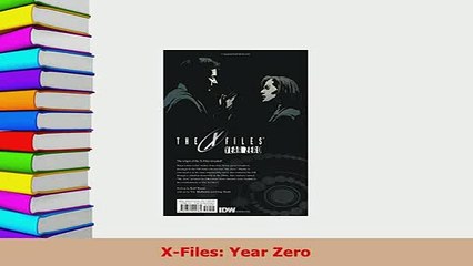 Download  XFiles Year Zero PDF Full Ebook