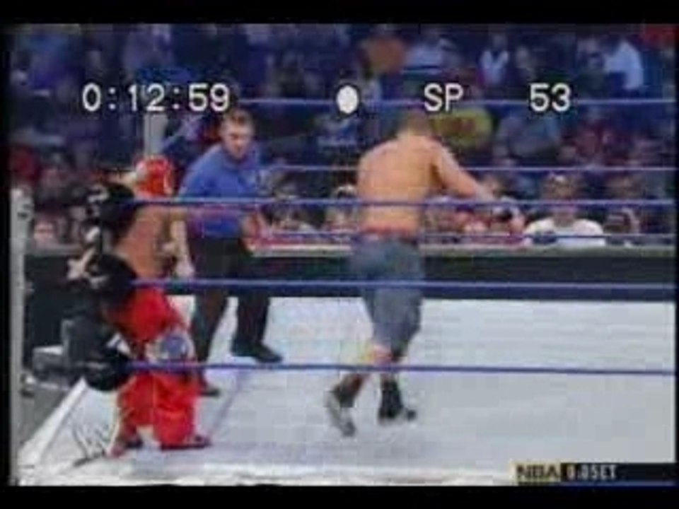 WWE Smack Down - Rey Mysterio Vs John Cena