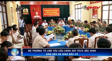 Bộ trưởng Tô Lâm: Đảm bảo tuyệt đối an toàn cháy nổ phục vụ bầu cử
