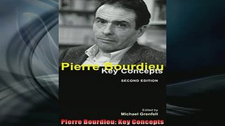 READ book  Pierre Bourdieu Key Concepts  BOOK ONLINE