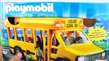 Pig George e Peppa Pig Conhecem o Ônibus Escolar Playmobil para volta às Aulas 2016 Brinquedos Toys