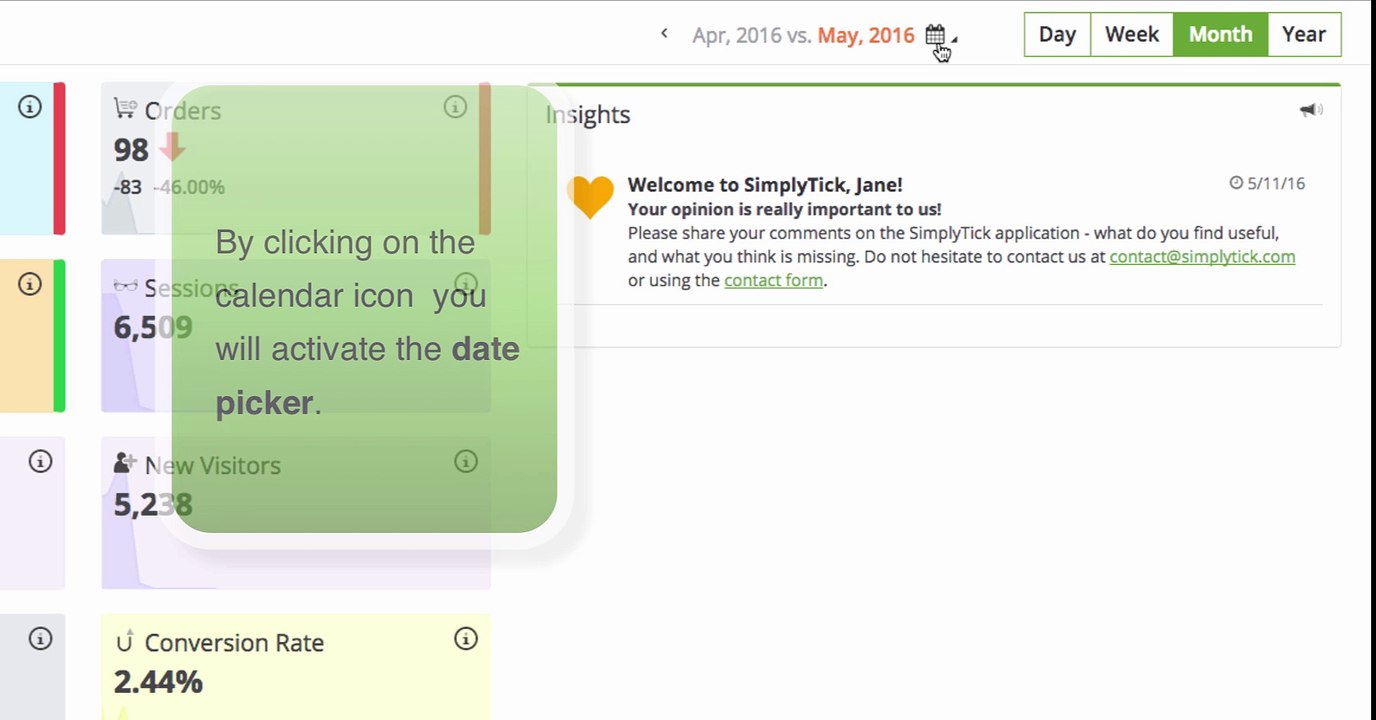 Reporting App for Shopify