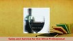 PDF  Sales and Service for the Wine Professional Download Online