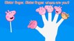 Peppa Pig Lollipop Finger Family Nursery Rhymes Songs for Children