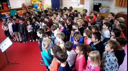 Ecole en choeur - académie Orléans-Tours - Maternelle Les abeilles - Tours