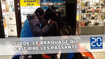 Suède: Ces braqueurs amateurs deviennent la risée du web