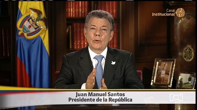 Presidente Santos reitera que colombianos “tendrán la última palabra” en los acuerdos de paz