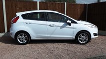 2015 15 Ford Fiesta 1.25 82ps Zetec 5dr in White