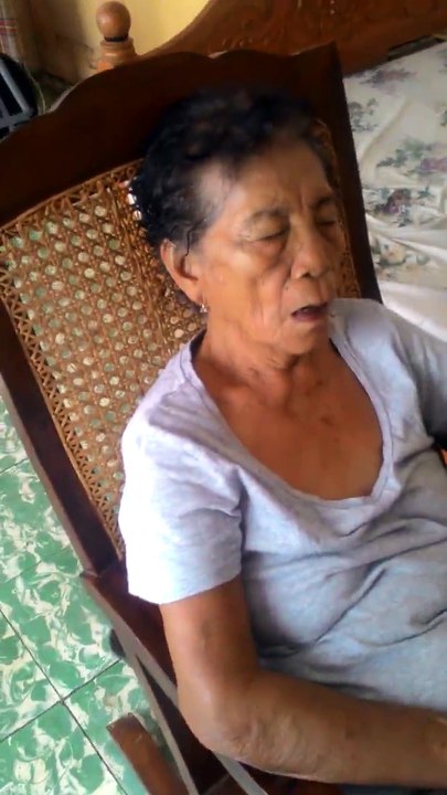 This man did this to his mother who is sleeping! Unbelievable!