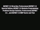 [PDF] ASP.NET 2.0 Wrox Box: Professional ASP.NET 2.0 Special Edition ASP.NET 2.0 Website Programming