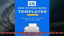 FREE EBOOK ONLINE  NON FICTION BOOK TEMPLATES 2016 3 Simple Templates for Your New NonFiction Book Free Online