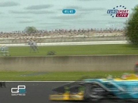 2007 GP2 Magny-Cours gros accidents