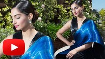 Sonam Kapoor's SEXY Look In A Sari - Cannes 2016