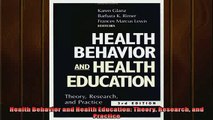 EBOOK ONLINE  Health Behavior and Health Education Theory Research and Practice  DOWNLOAD ONLINE