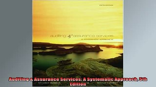 Free book  Auditing  Assurance Services A Systematic Approach 5th Edition