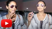 Shahrukh Khan's HOT Wife Gauri Khan Spotted At Mumbai Airport