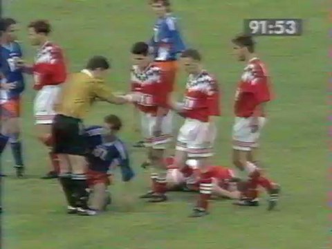 Nîmes Montpellier 1996 - Les 5 dernières minutes