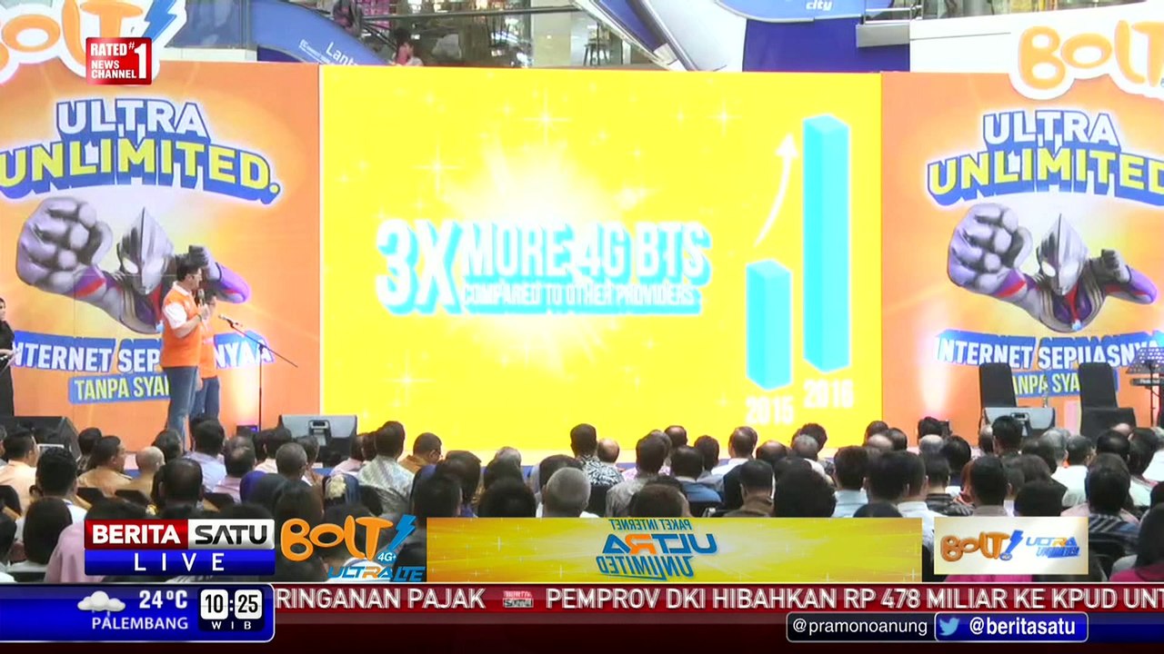 Suasana Perilisan Bolt! Ultra Unlimited di Lippo Plaza Medan #4