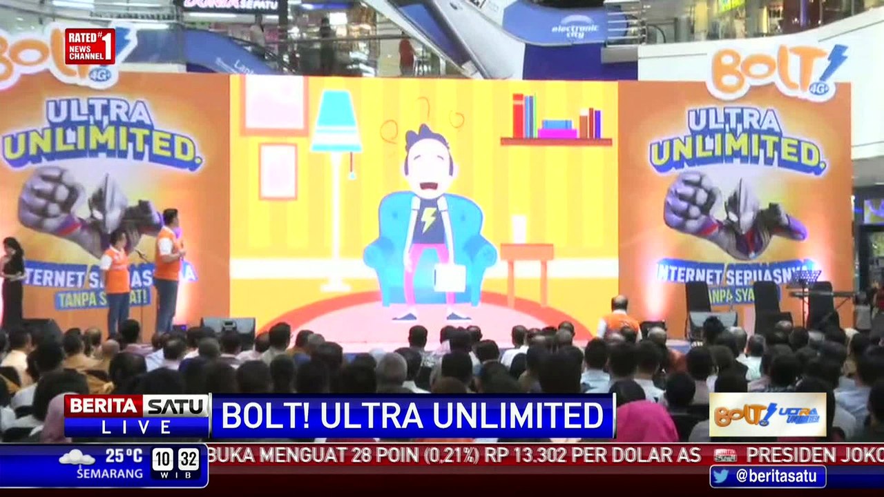 Suasana Perilisan Bolt! Ultra Unlimited di Lippo Plaza Medan #5