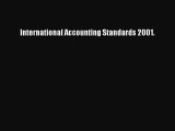 Download International Accounting Standards 2001. Ebook Free