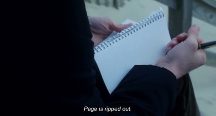 "Pages ripped out" - Eternal Sunshine of the Spotless Mind