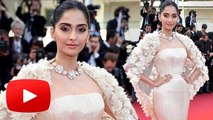 Sonam Kapoor SEXY LOOK In Ralph & Russo Gown @ Cannes 2016 Red Carpet