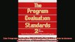 Free PDF Downlaod  The Program Evaluation Standards 2nd Edition How to Assess Evaluations of Educational  FREE BOOOK ONLINE