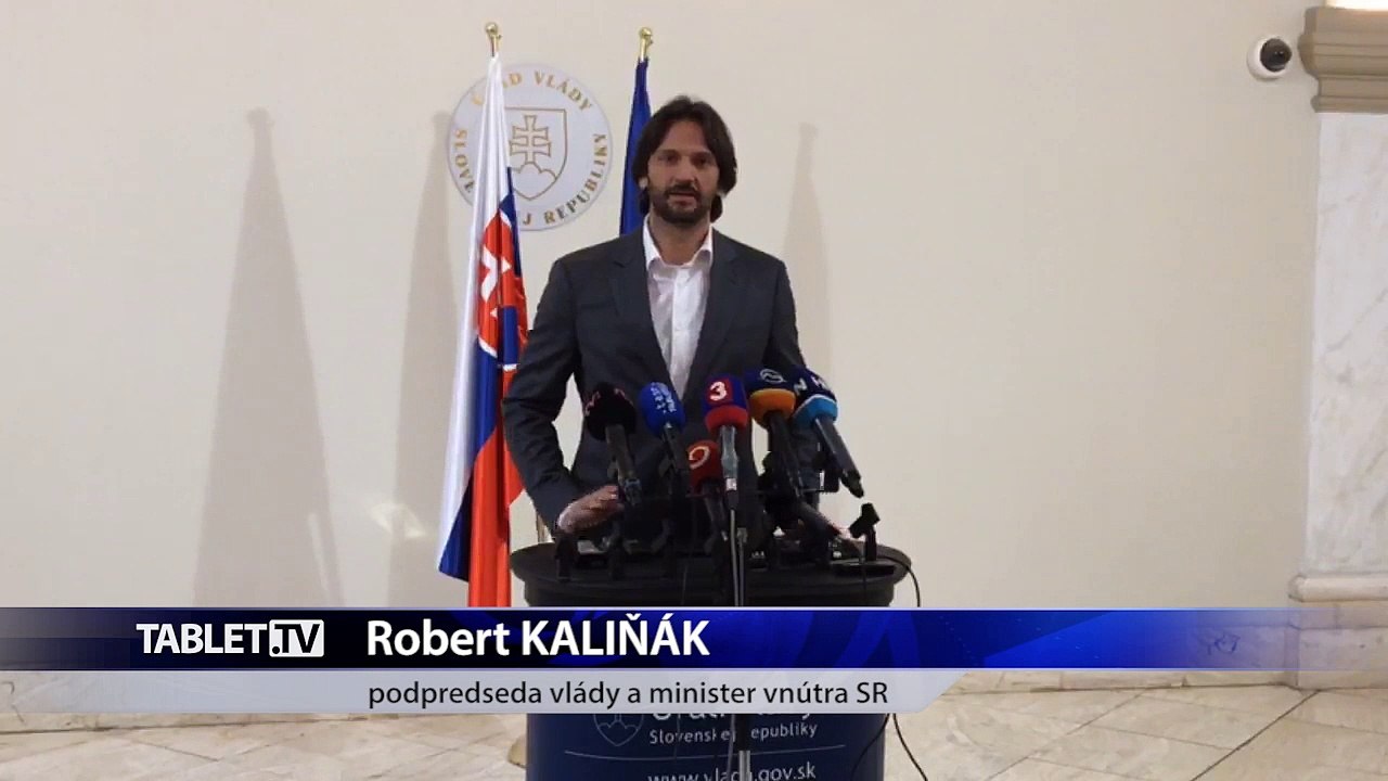ZÁZNAM: R. Kaliňák po zasadnutí koaličnej rady