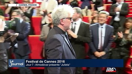 Almodovar présente "Julieta" à Cannes