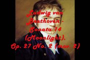 Ludwig van Beethoven - Sonata 14 (Moonlight), Op. 27 No. 2 (mov. 2)