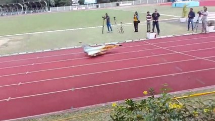 Fail au décollage d'un avion RC