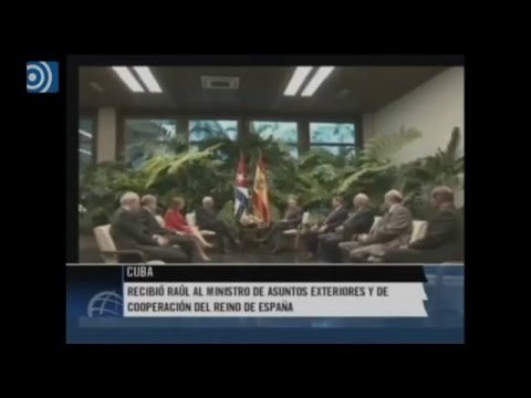 Margallo y Ana Pastor se reúnen con Raúl Castro en Cuba