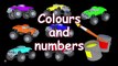 Monster trucks for children kids. Learn colors, learn to count. Educational cartoon | HD