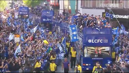 Leicester City Crazy Title Celebration!