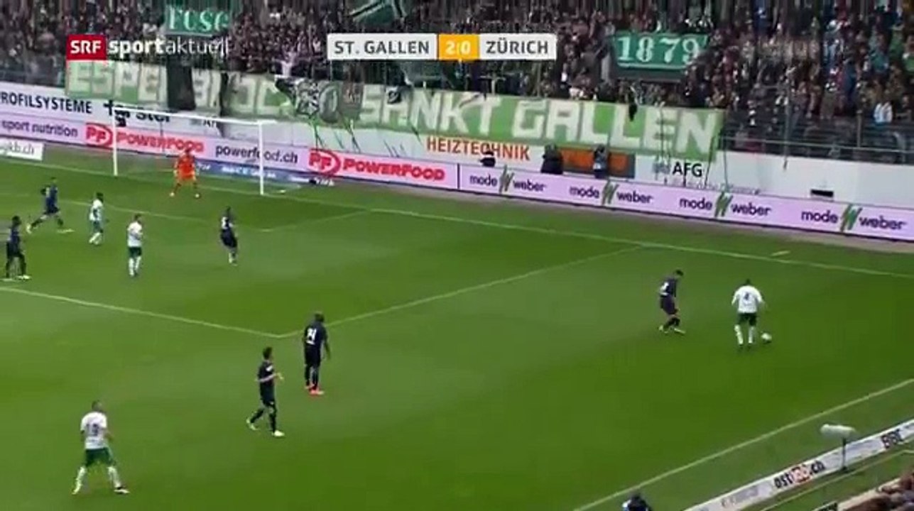 Sankt Gallen 3:0 Zürich 16.05.16 (34.Runde 2015/16)