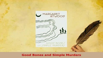 PDF  Good Bones and Simple Murders Free Books