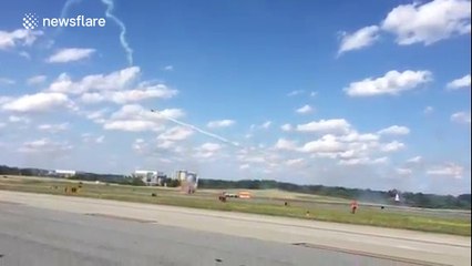 Fatal crash at airshow in the US