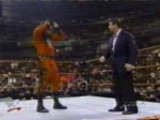 Undertaker Dressed as Kane and Unmasks