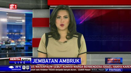 Sopir Trailer Penabrak Jembatan Tol BSD Dijadikan Tersangka