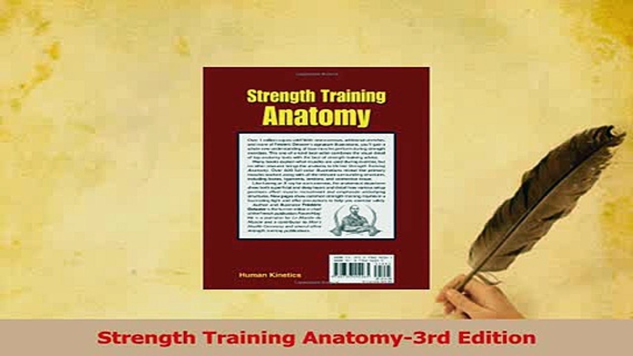 Read  Strength Training Anatomy3rd Edition Ebook Free